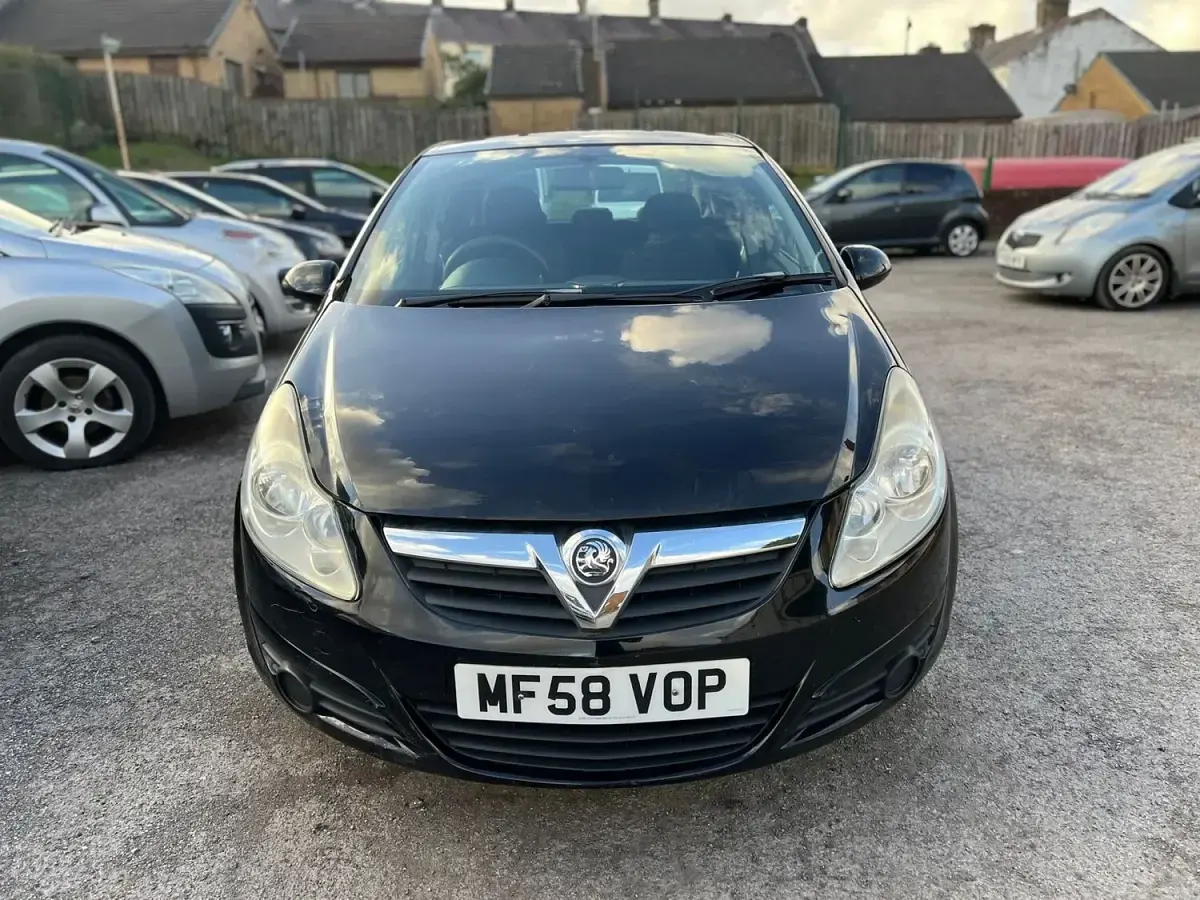 Used Vauxhall Corsa 2008 Black Hatchback