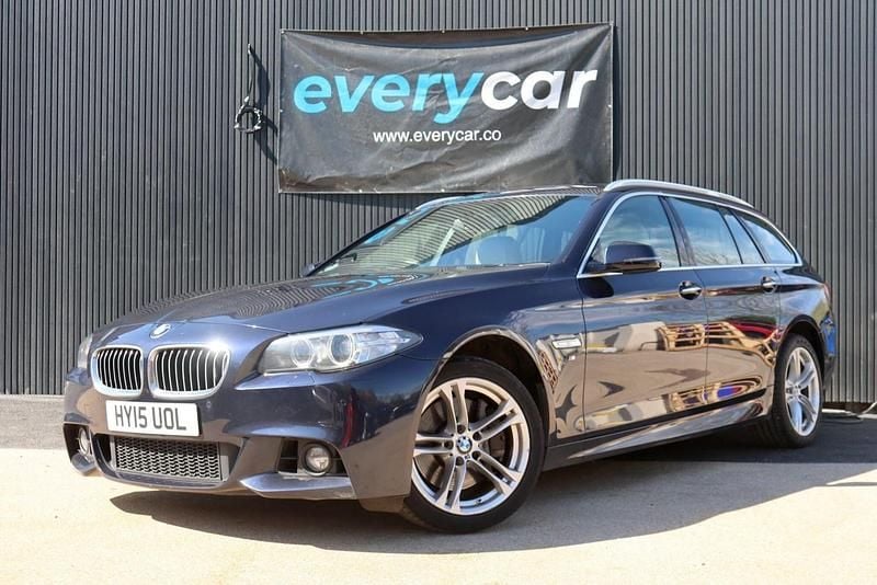 Used BMW 535 M Sport 313 HP (230 kW) 2015 Blue Estate