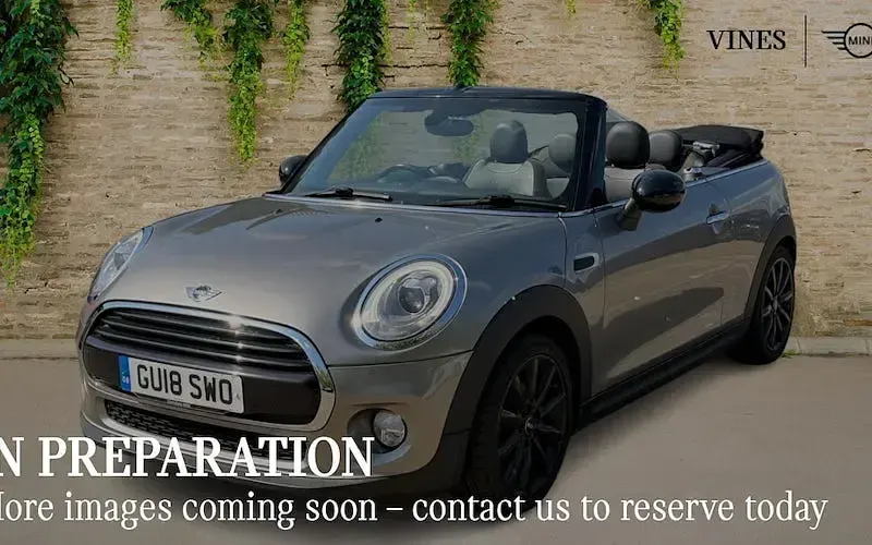 Used Mini Cooper Cabriolet 136 HP (100 kW) 2017 Silver Cabriolet