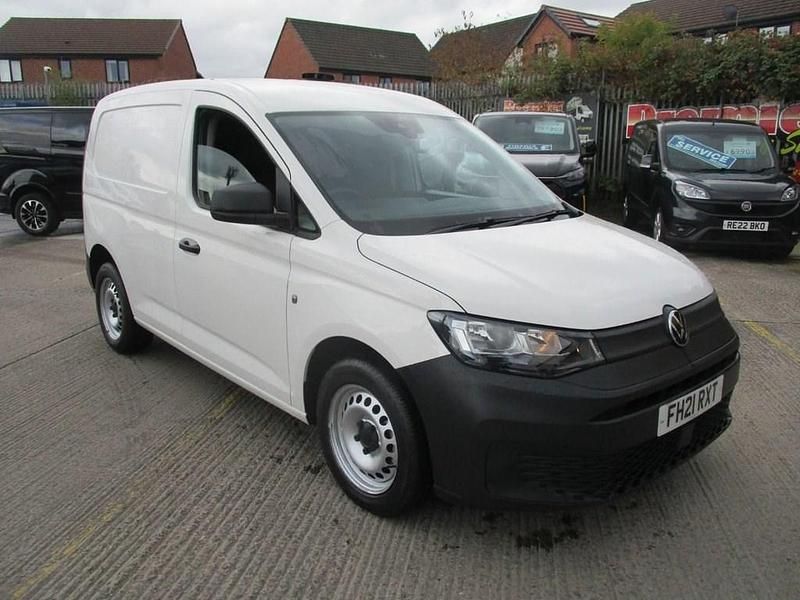 White Used 2021 VW Caddy S MPV | £9,850 (Good price) - Image 1/4