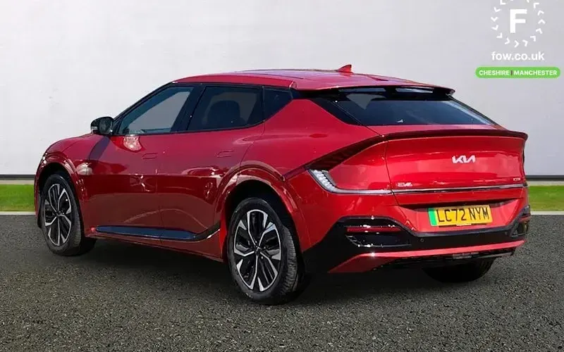 Used Kia EV6 GT-Line 167 kW (228 HP) 2022 Red SUV