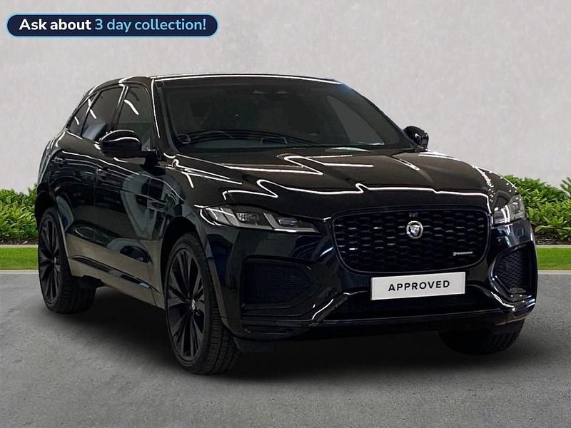 Black Used 2021 Jaguar F-Pace R-Dynamic SUV | £29,999 (A bit pricey) - Image 1/4