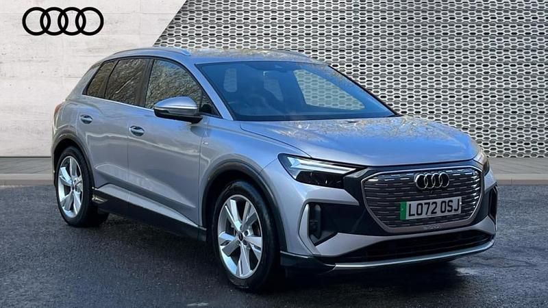 Used Audi Q4 e-tron S-Line 125 kW (170 HP) 2022 Silver SUV