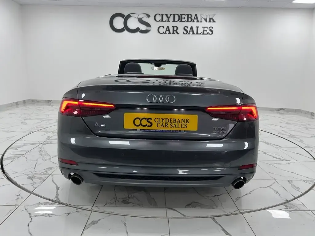 Usado Audi Cabriolet S-Line 252 HP (185 kW) 2018 Cinzento Cabrios