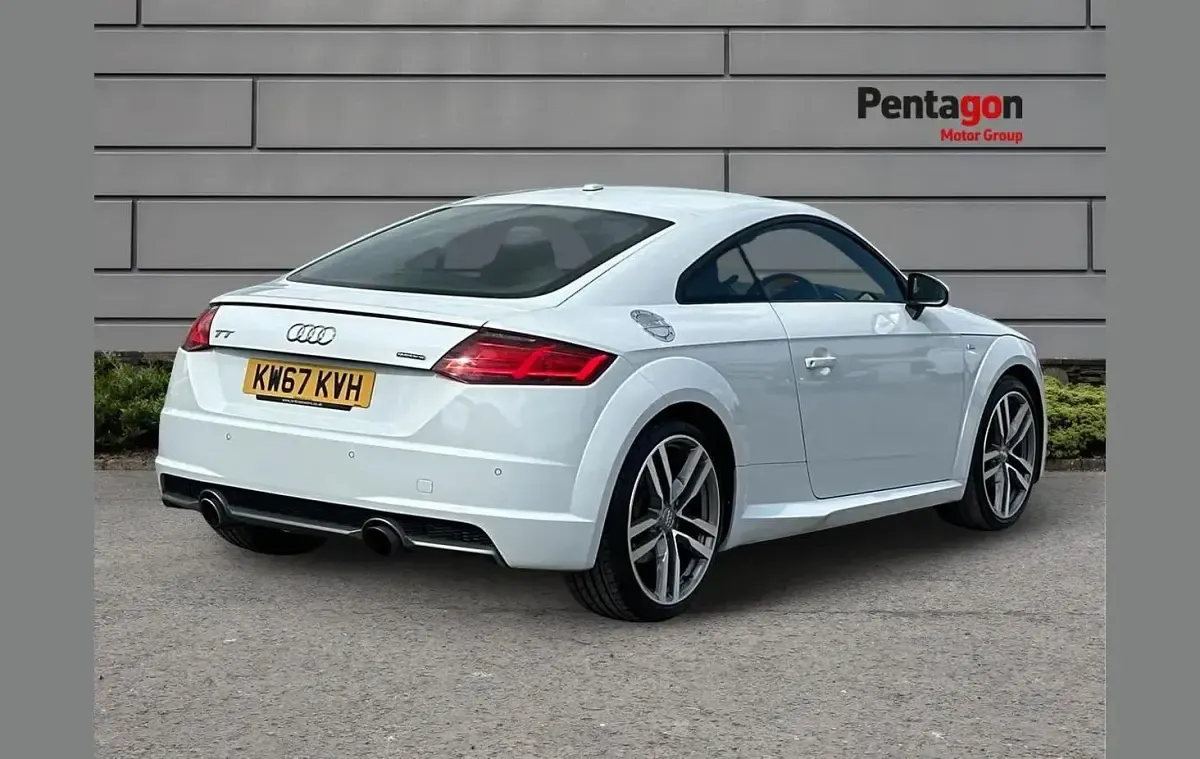 Used Audi TT S-Line 226 HP (166 kW) 2018 White Coupe