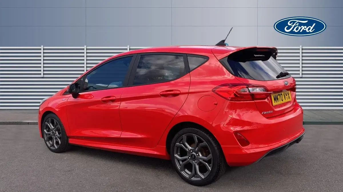 Used Ford Fiesta ST-Line 125 HP (91 kW) 2020 Red Hatchback