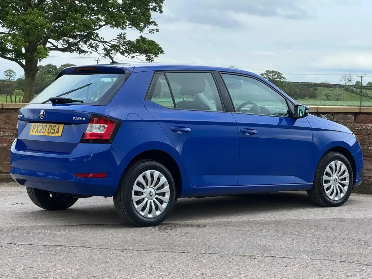 Used Skoda Fabia 2020 Blue Hatchback