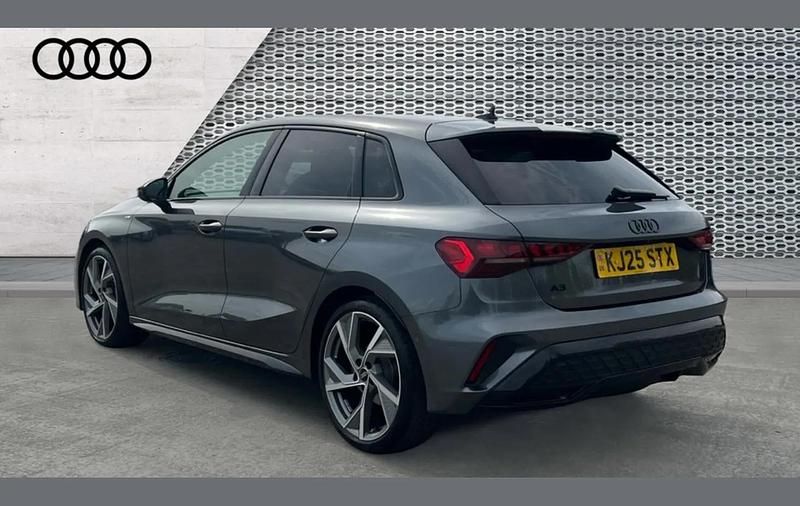 Used Audi A3 Black Edition 147 HP (108 kW) 2025 Grey Hatchback