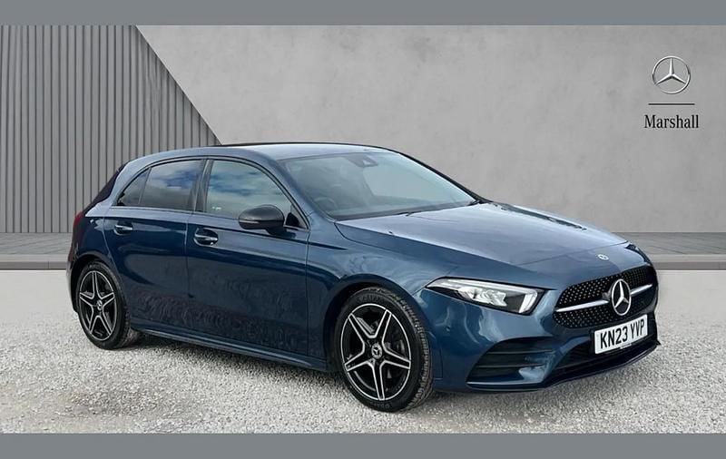Used Mercedes A200 Executive 161 HP (118 kW) 2023 Blue Hatchback