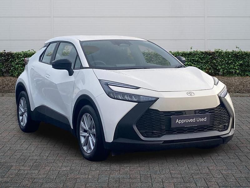 White Used 2024 Toyota C-HR SUV | £23,995 (A bit pricey) - Image 1/4