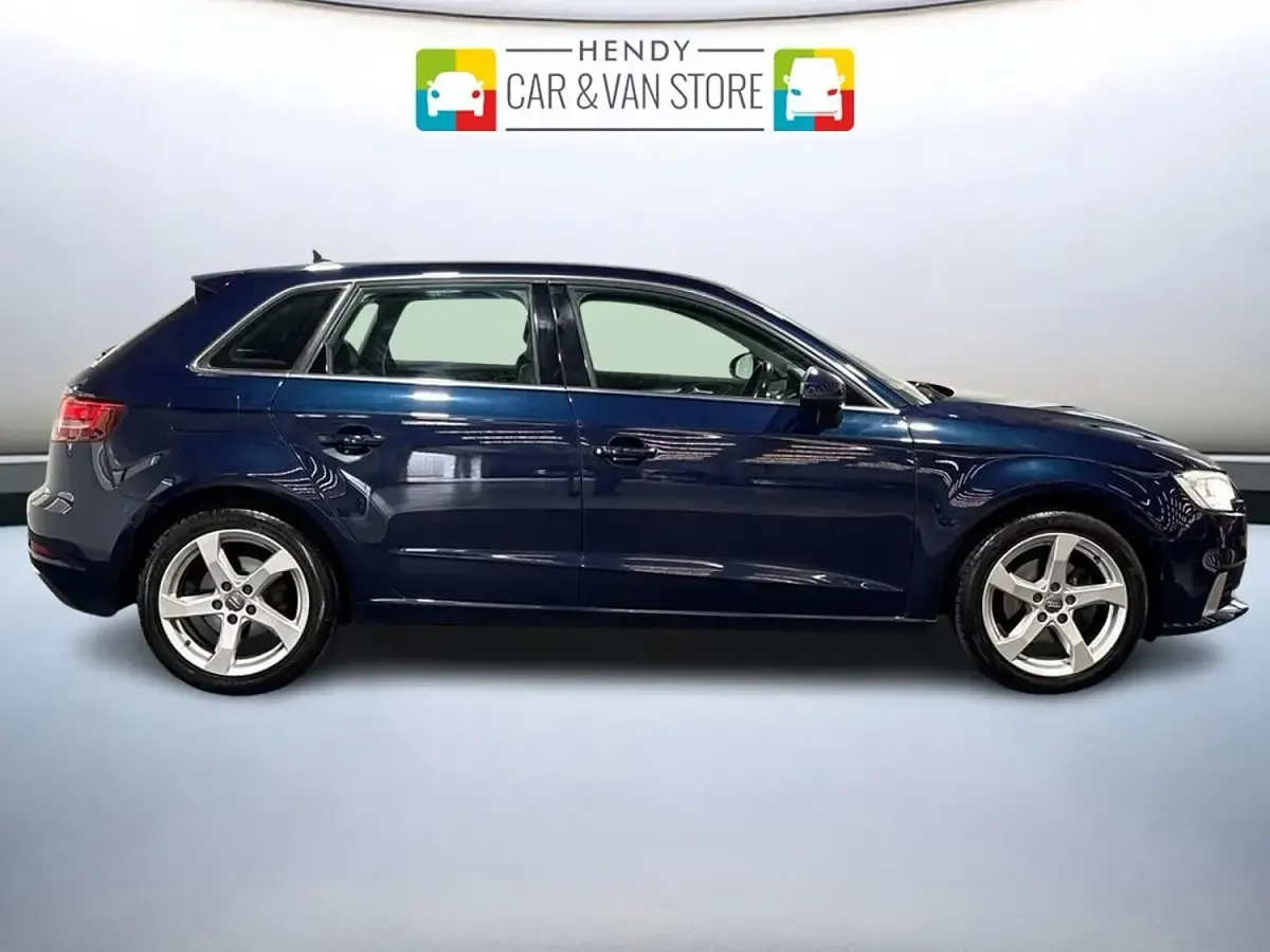 Used Audi A3 Sport 150 HP (110 kW) 2018 Blue Sedan