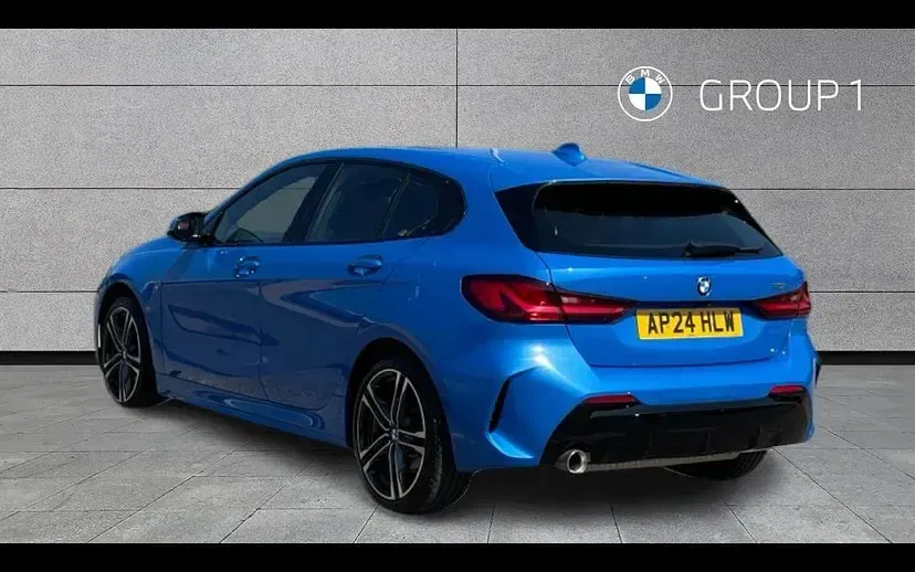 Used BMW 118 M Sport 134 HP (98 kW) 2024 Misano blue Hatchback