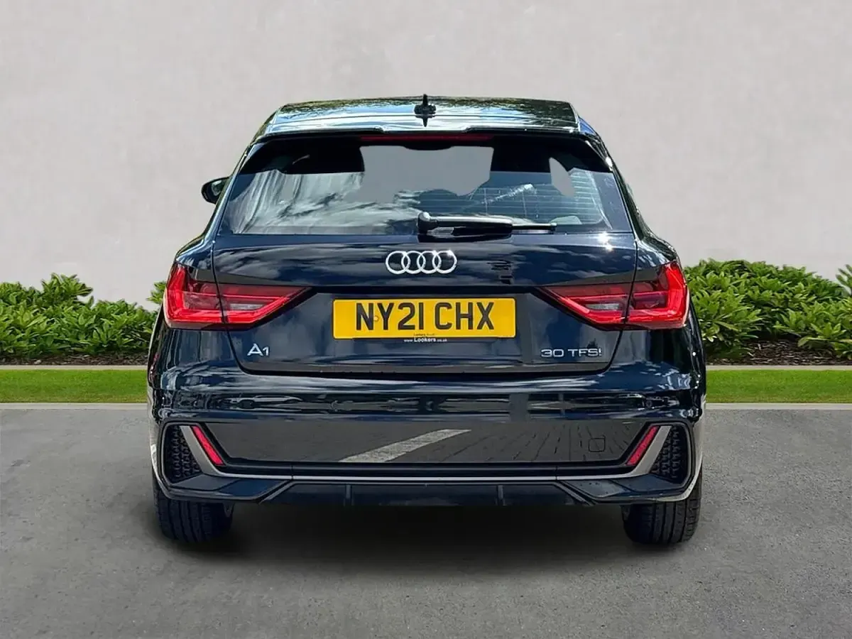 Used Audi A1 Sportback S-Line 110 HP (80 kW) 2021 Black Hatchback