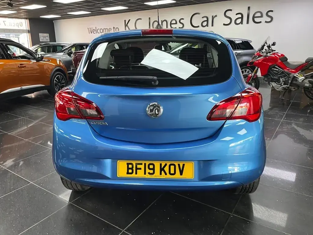 Używany Vauxhall Corsa 75 KM (55 kW) 2019 Niebieski Hatchback