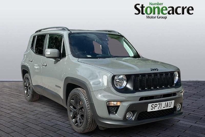 Grey Used 2021 Jeep Renegade Night Eagle SUV | £14,995 (Expensive) - Image 1/1