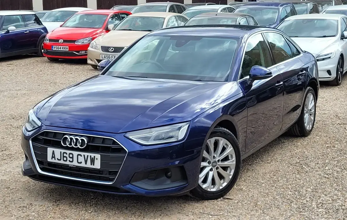 Used Audi A4 Comfort 2020 Blue Sedan