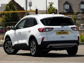 Used Ford Kuga Titanium 150 HP (110 kW) 2021 White SUV