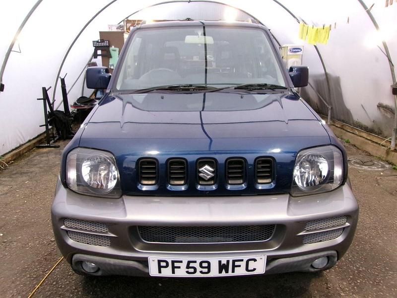 Used Suzuki Jimny SZ4 85 HP (62 kW) 2009 Blue SUV