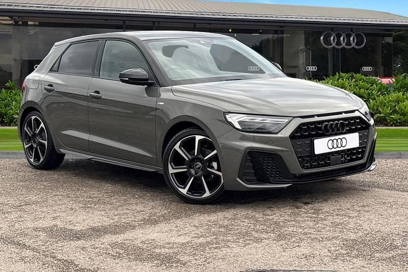 New Audi A1 Sportback Black Edition 2026 Grey Hatchback