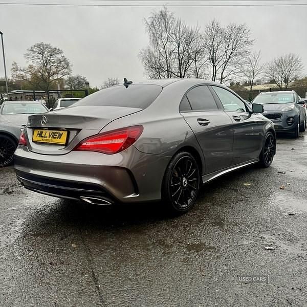 Used Mercedes CLA220 AMG line 170 HP (125 kW) 2019 Grey Sedan