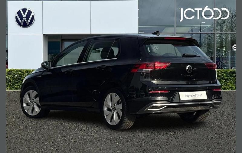 Used VW Golf VIII Style 150 HP (110 kW) 2024 Black Hatchback