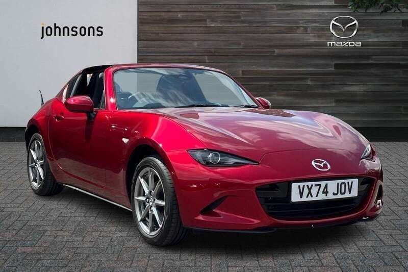 Red Used 2025 Mazda MX5 Exclusive-Line Cabriolet | £26,990 (Expensive) - Image 1/4
