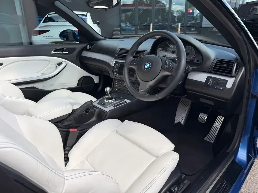 Used BMW M3 Cabriolet 343 HP (252 kW) 2003 Blue Cabriolet