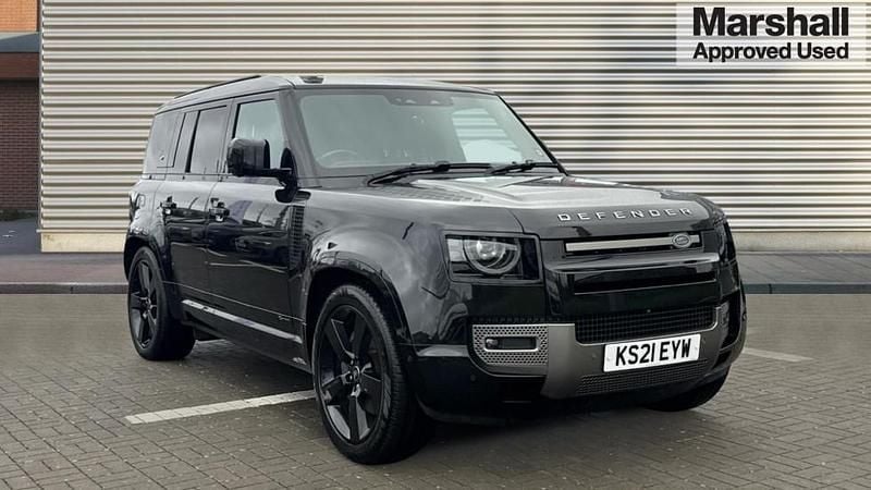 Black Used 2021 Land Rover Defender HSE Dynamic SUV | £50,566 (Fair price) - Image 1/4