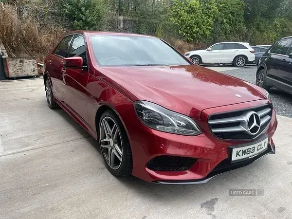 Used Mercedes E250 AMG 2014 Red Sedan