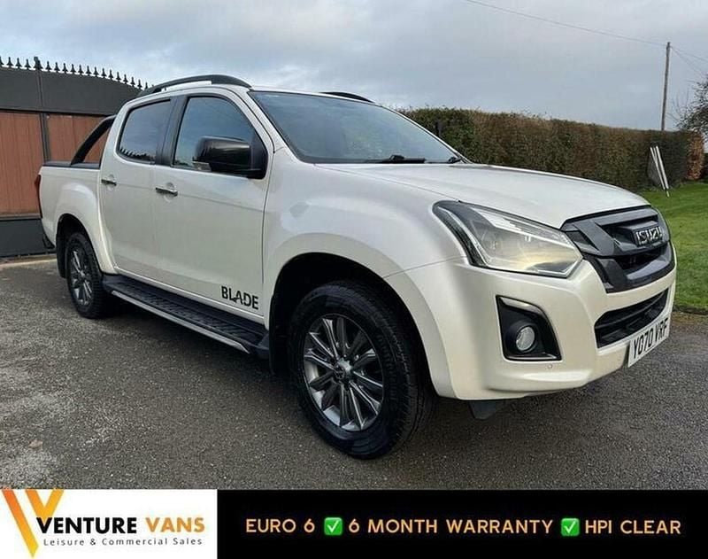 White Used 2021 Isuzu D-Max Pickup | £18,450 (Super price) - Image 1/4