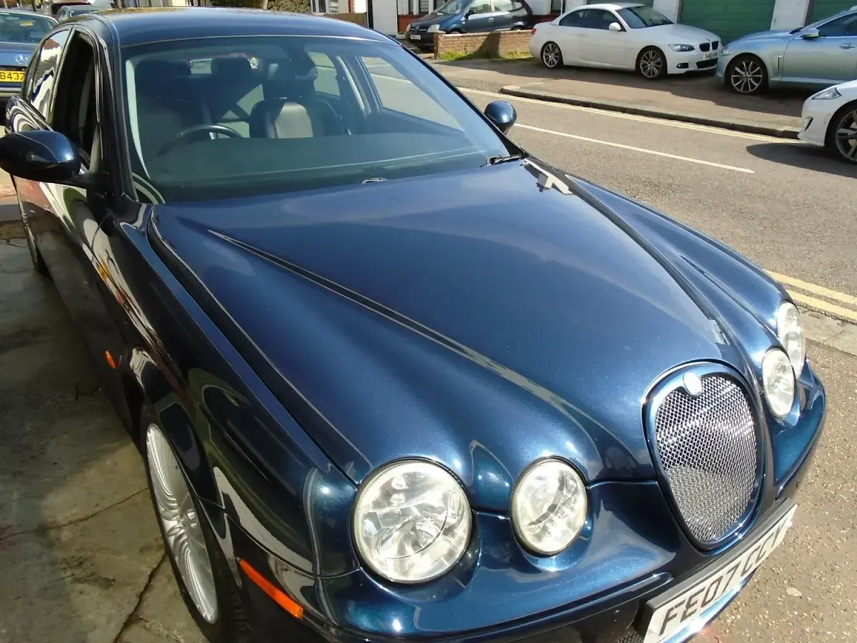 Used Jaguar S-Type S 207 HP (152 kW) 2007 Blue Sedan