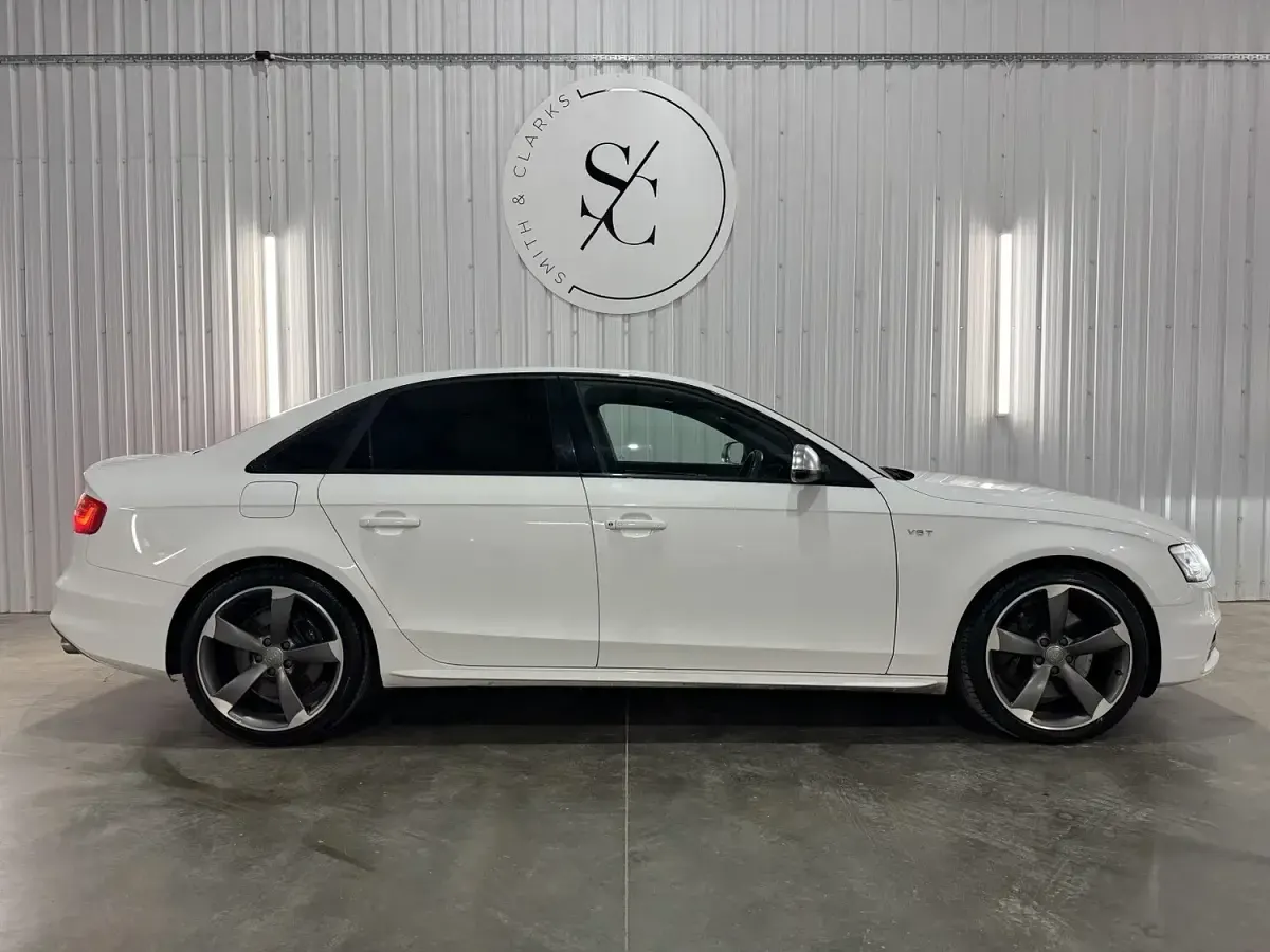 Used Audi S4 2015 White Sedan