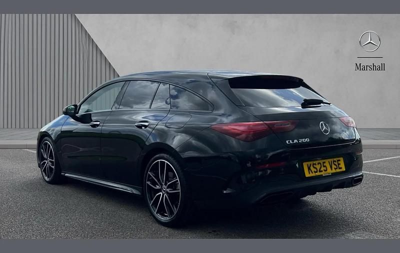 Used Mercedes CLA200 AMG Line Premium 161 HP (118 kW) 2025 Black Estate