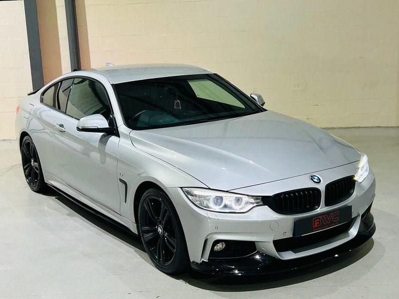 Silver Used 2014 BMW 420 M Sport Coupe | £10,400 (Fair price) - Image 1/4