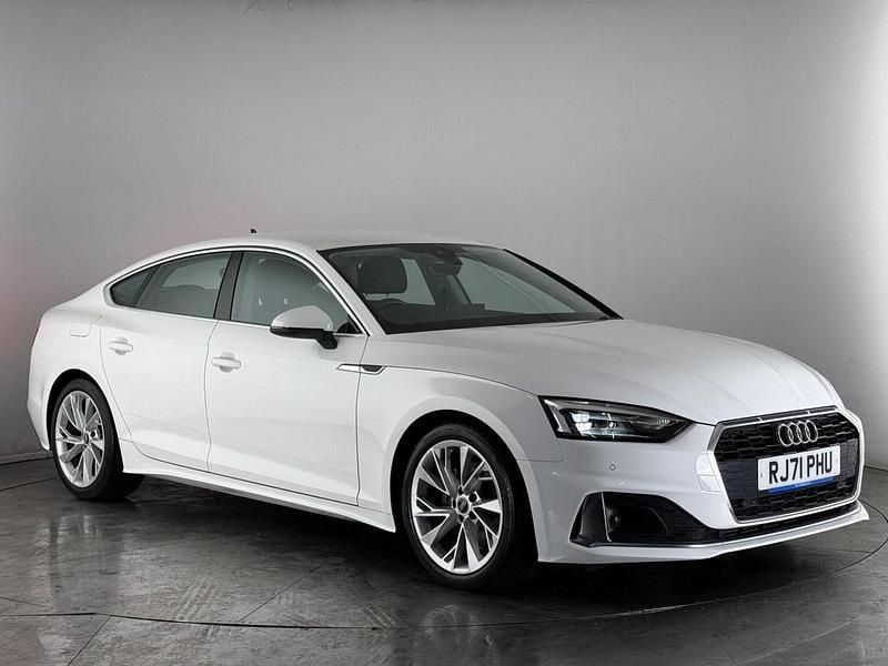 White Used 2022 Audi A5 Sport Hatchback | £21,950 (Super price) - Image 1/3