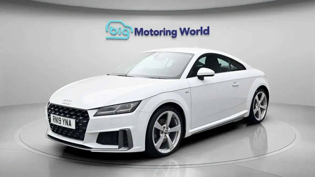 Used Audi TT S-Line 245 HP (180 kW) 2019 White Coupe