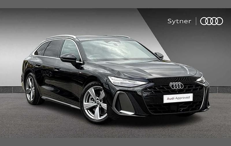 Used Audi A6 S-Line 200 HP (147 kW) 2025 Black Estate