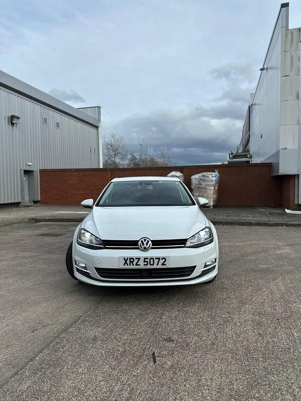 Used VW Golf VII GT 2014 White Hatchback