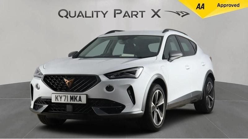 Used Cupra Formentor 204 HP (150 kW) 2021 White SUV