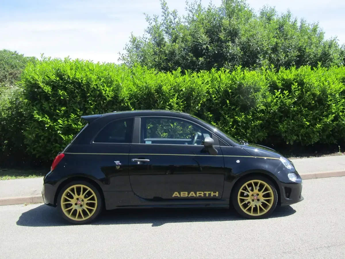 Used Abarth 595 70th Anniversary 165 HP (121 kW) 2021 Black Hatchback