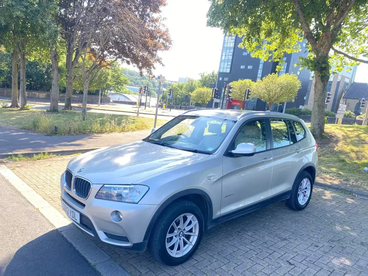 Used BMW X3 184 HP (135 kW) 2012 Silver SUV