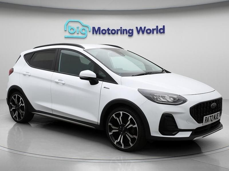 White Used 2023 Ford Fiesta Active X Hatchback | £11,197 (Good price) - Image 1/4