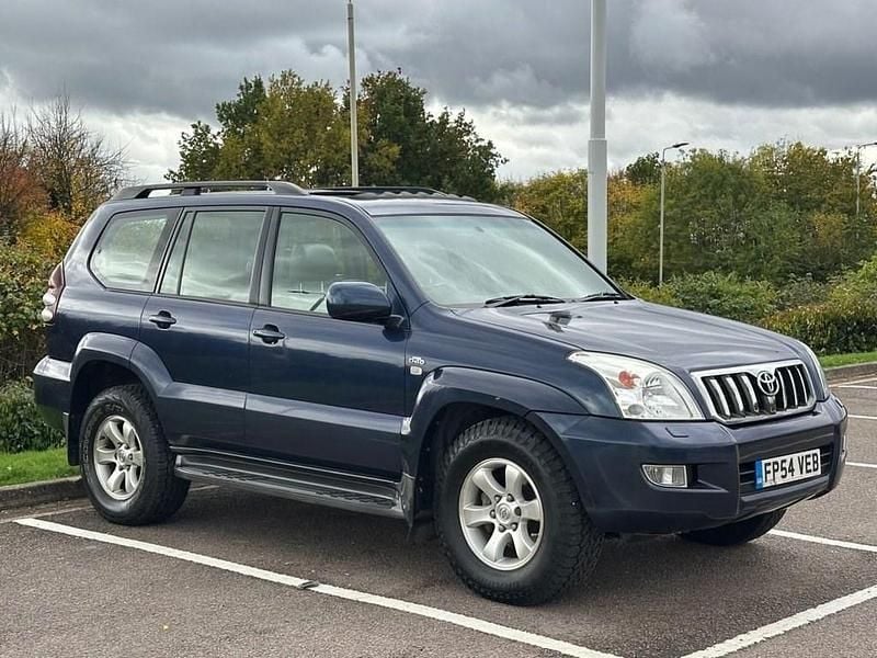 Blue Used 2004 Toyota Land Cruiser SUV | £6,990 (Expensive) - Image 1/4