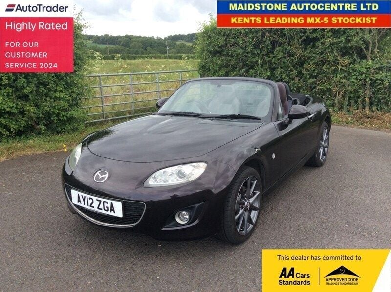 Radiant ebony Used 2012 Mazda MX5 Edition Cabriolet | £8,995 (Fair price) - Image 1/3