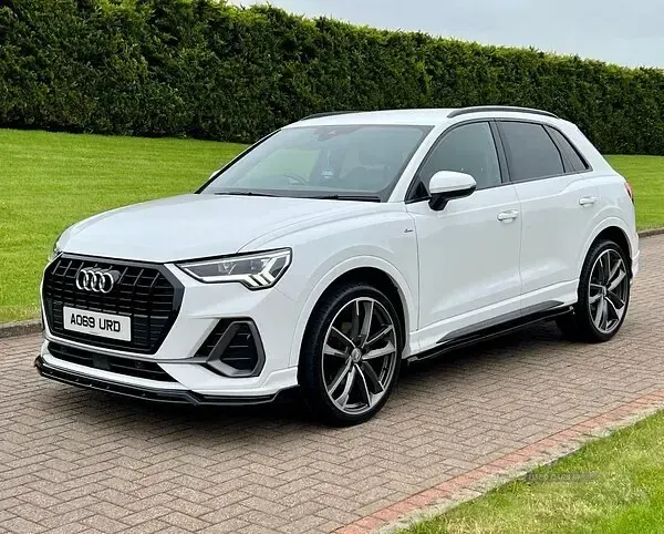 Used Audi Q3 S-Line 150 HP (110 kW) 2019 White SUV