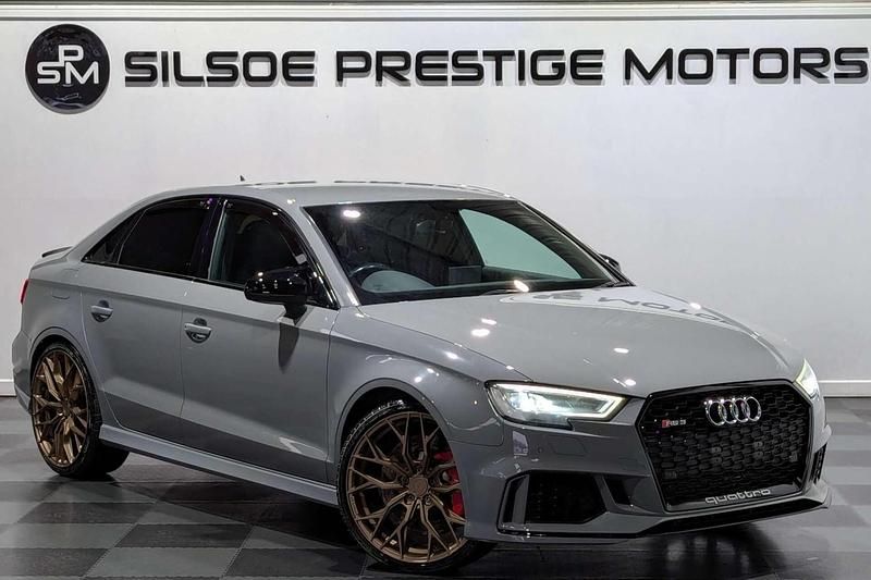 Used Audi RS3 Advanced Plus 400 HP (294 kW) 2017 Grey Sedan