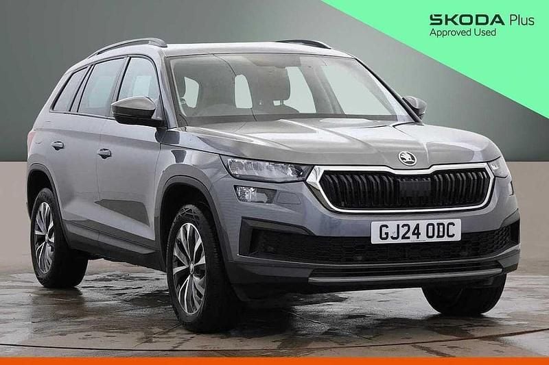 Used Skoda Kodiaq SE Drive 147 HP (108 kW) 2024 Graphite grey metallic SUV