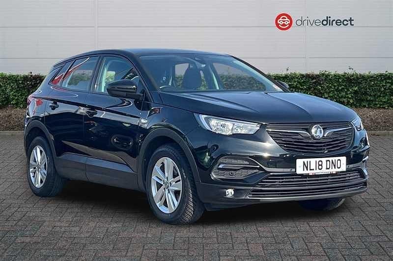 Used Vauxhall Grandland X 2018 Black SUV