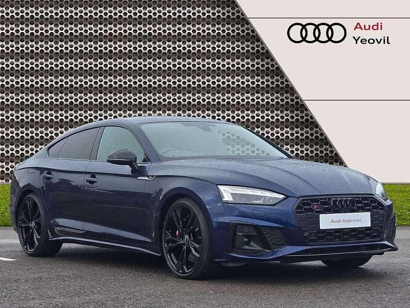 Blue Used 2022 Audi S5 Black Edition Hatchback | £37,995 - Image 1/4