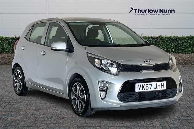 Used Kia Picanto 83 HP (61 kW) 2017 Silver Hatchback